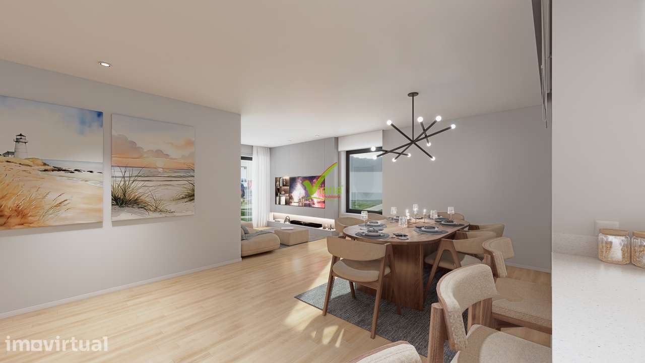 Apartamentos T. 3 em construção - Póvoa de Varzim - Grande imagem: 5/18