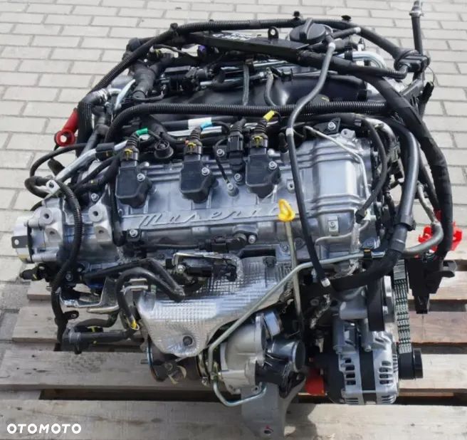 SILNIK MASERATI LEVANTE GHIBLIi QUATTROPORTE 3.0 V6 M156D 2019r KOMPLETNY - 4