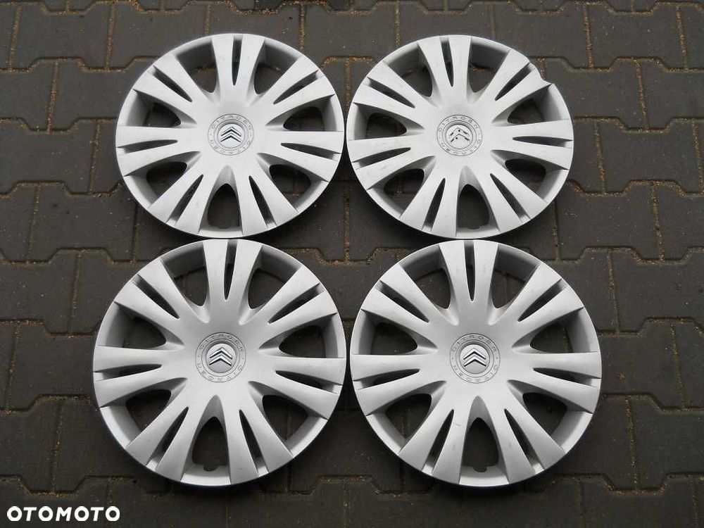 Kołpaki 16 Citroen C3 C4 Picasso itp. ORYGINALNE 4szt F.Vat - 1