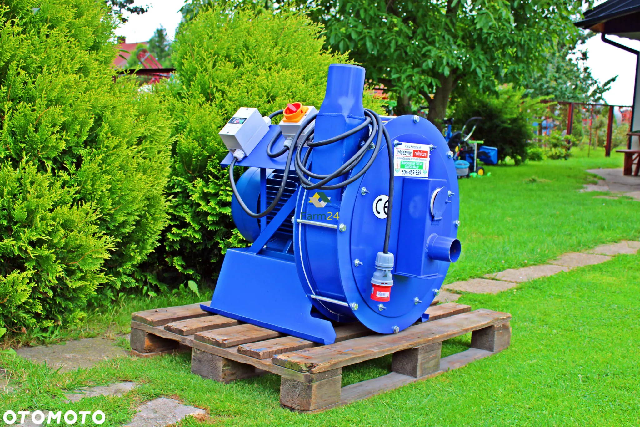 Śrutownik 7,5 11 15 18,5 22 kW Śrutownik ssąco tłoczący OSUCH Rozdrabniacz ziarna Młyn bijakowy - 3