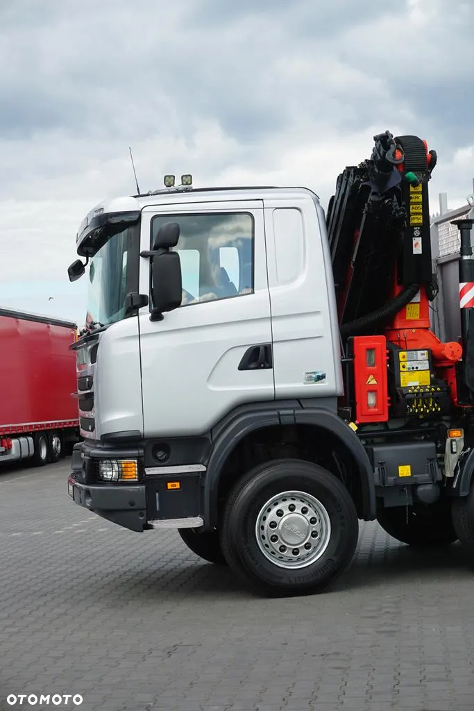 Scania G 400 / E 5 / 8 X 4 / 4 x 4 / WYWROTKA + HDS / TRIDEM / PALFINGER PK 26002 / MANUAL - 26