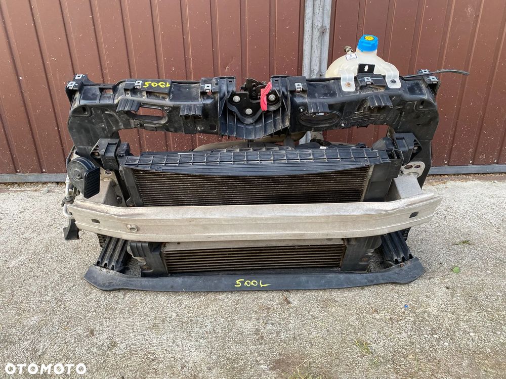 KOMPLETNY PAS PRZEDNI BELKA CHŁODNICE WZMOCNIENIE FIAT 500L - 1