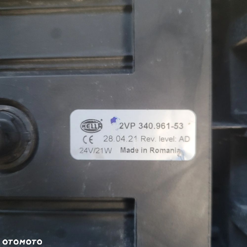 LAMPA NACZEPY HELLA 2VP 340 961-531 ORYGINAŁ - 3