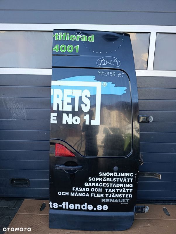 RENAULT MASTER III 3 DRZWI PRAWE TYŁ TYLNE EUROPA - 1