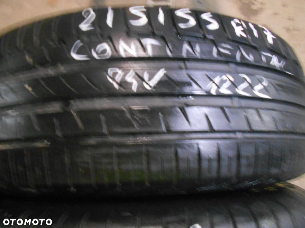 OPONY 215/55R17 CONTINENTAL PREMIUM CONTACT 6 DOT 1222 / 1320  7MM - 2