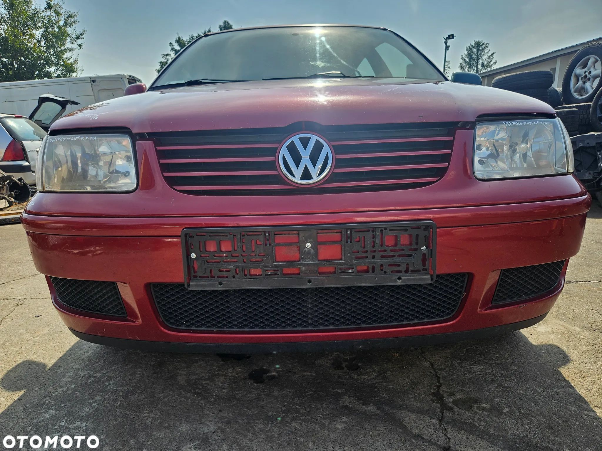 VW POLO III LIFT 6N2 ZDERZAK PRZÓD PRZEDNI LC3KA PRZEDNIA - 1