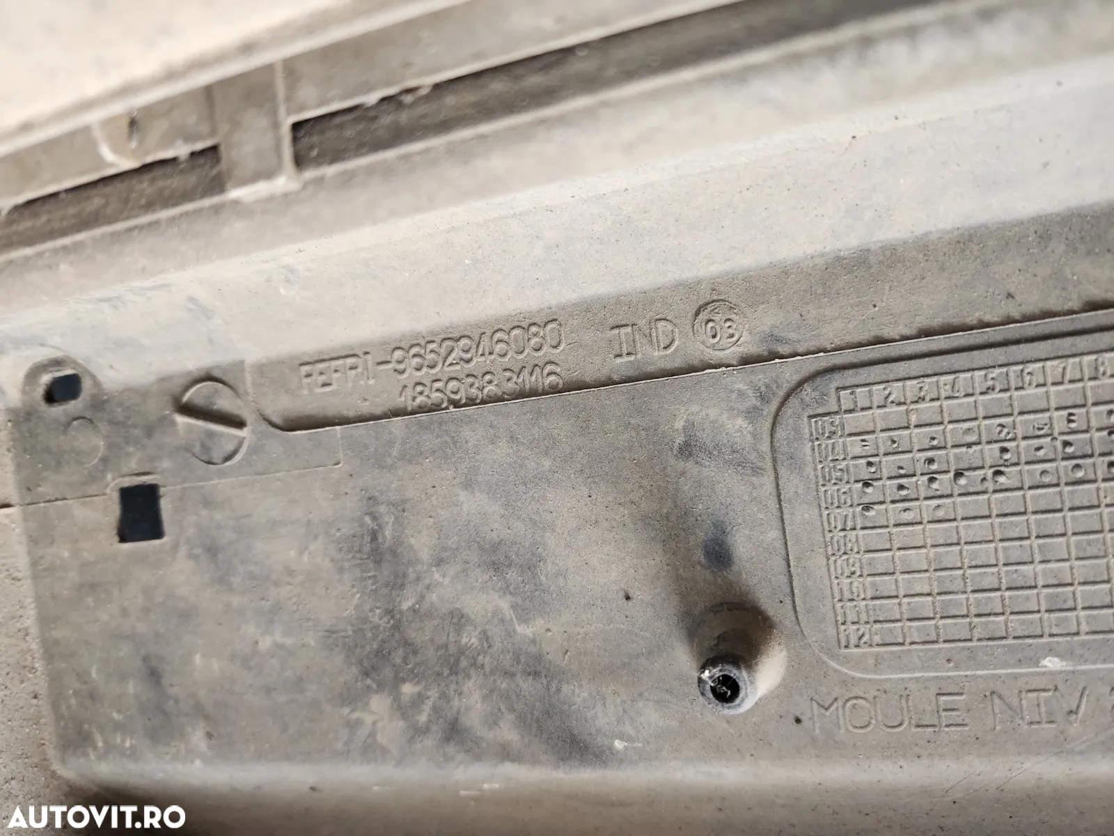 Trager Calandru Fata Radiator Apa Clima Termocupla Peugeot 307 Benzina - 9
