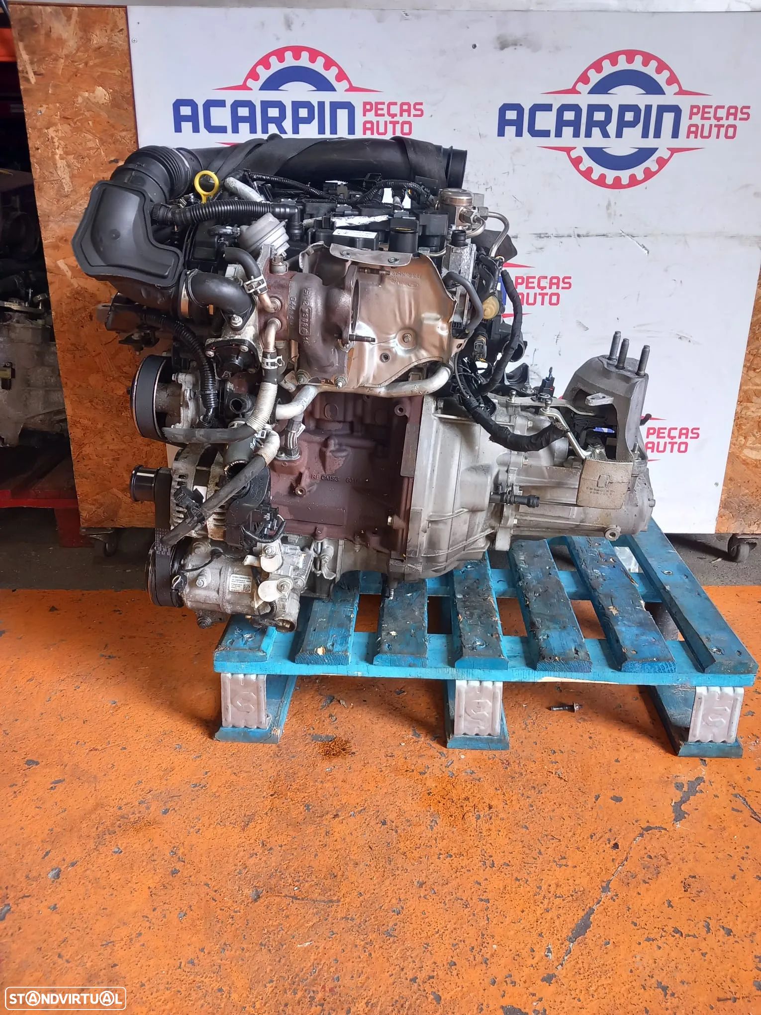 Motor Ford Fiesta/C-Max/Ecosport 1.0 Ref: M1JU - 1