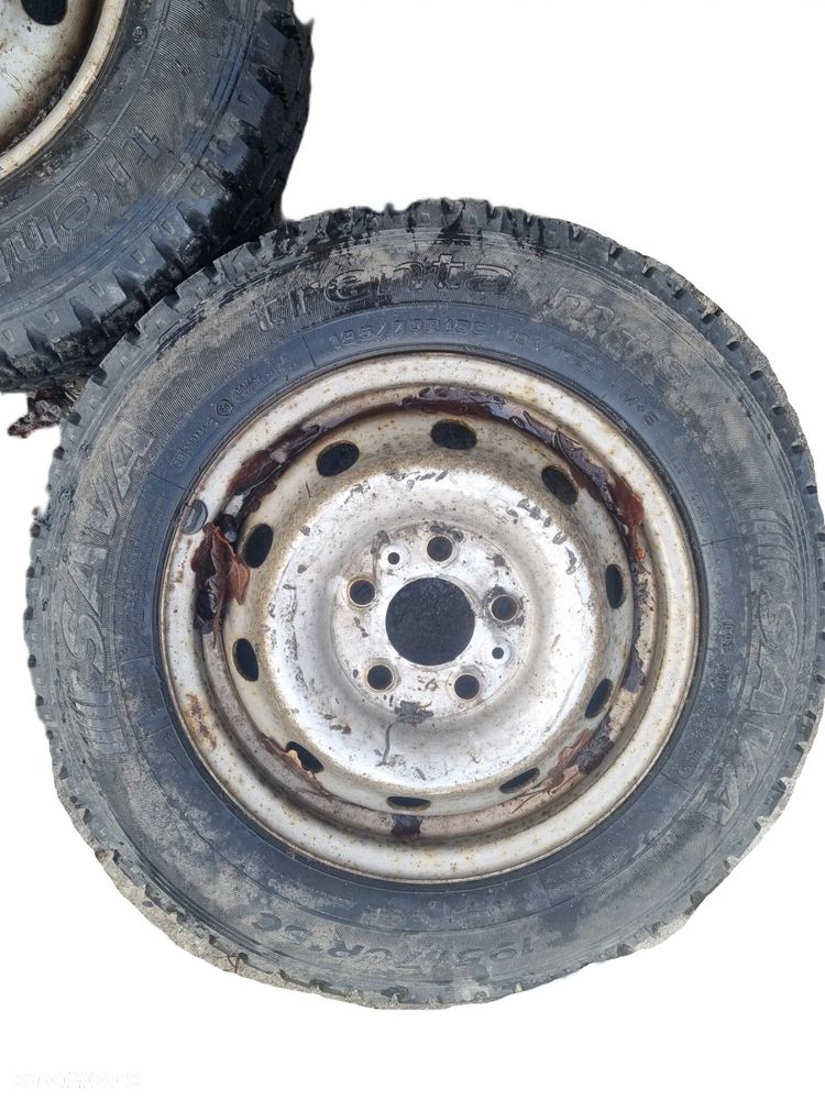 FIAT DUCATO II 94-06 r. 2 sztuki koła (opony + felgi) 195/70R15C 15'' + - 3