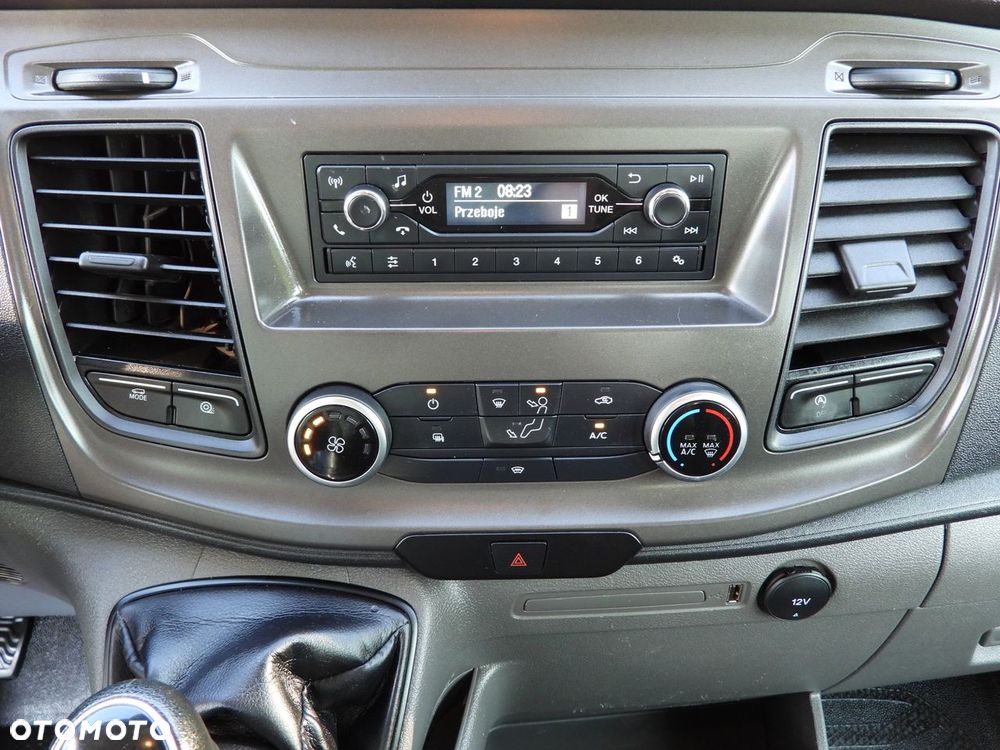 Ford TRANSIT SKRZYNIA PODWÓJNA KABINA DOKA 7 MIEJSC BLIŹNIACZE KOŁA KLIMATYZACJA  130KM - 32