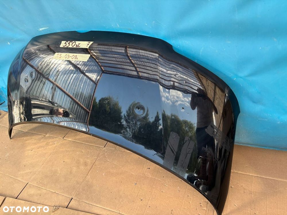 VW T5 TRANSPORTER MULTIVAN CARAVELLA 03- maska czarny metalik bez rdzy - 2