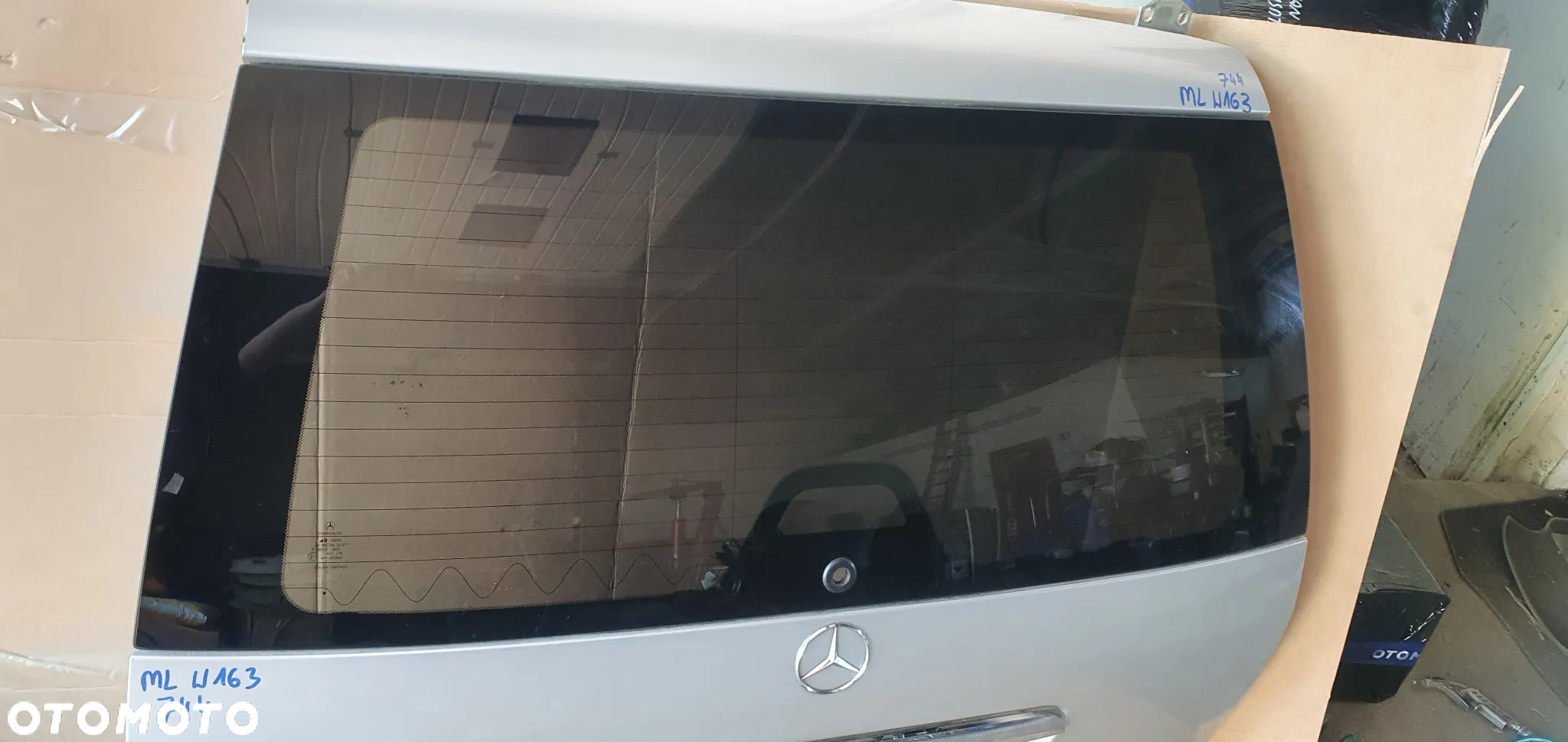 Klapa bagażnika tył tylna Mercedes ML W163 Lift 744 C744 - 5