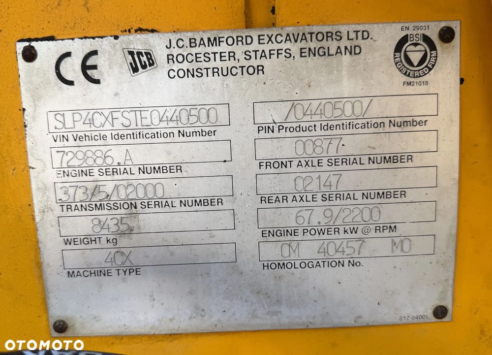 JCB 4CX - 16
