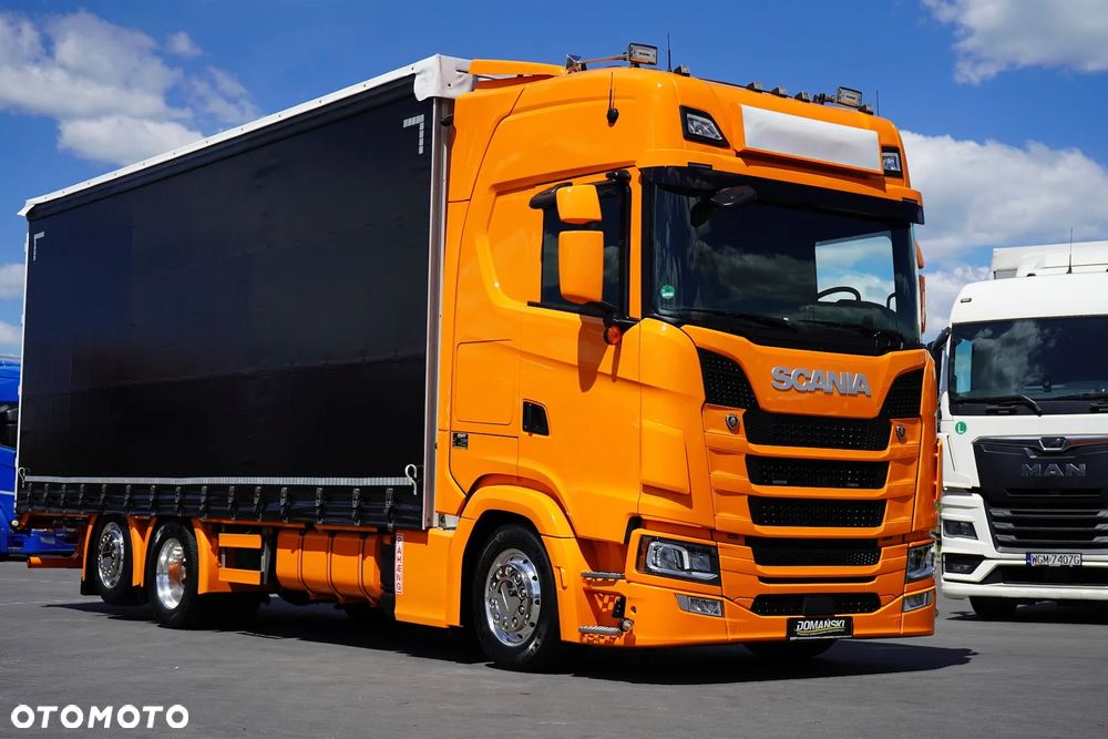 Scania / S 500 / ACC / E 6 / FIRANKA / 19 PALET / RETARDER / OŚ SKRĘTNA / PEŁNA OPCJA - 27
