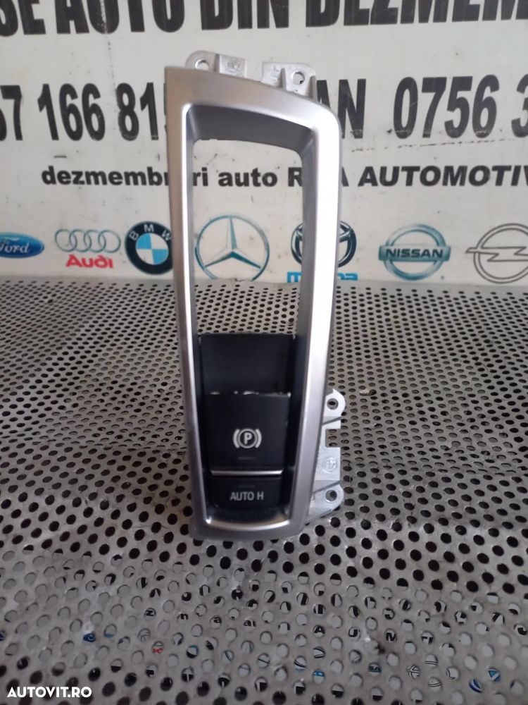 Buton Frana De Mana Bmw Seria 7 F01 F02 F03 F04 Volan Stanga Dezmembrez Bmw F01 F02 - 3