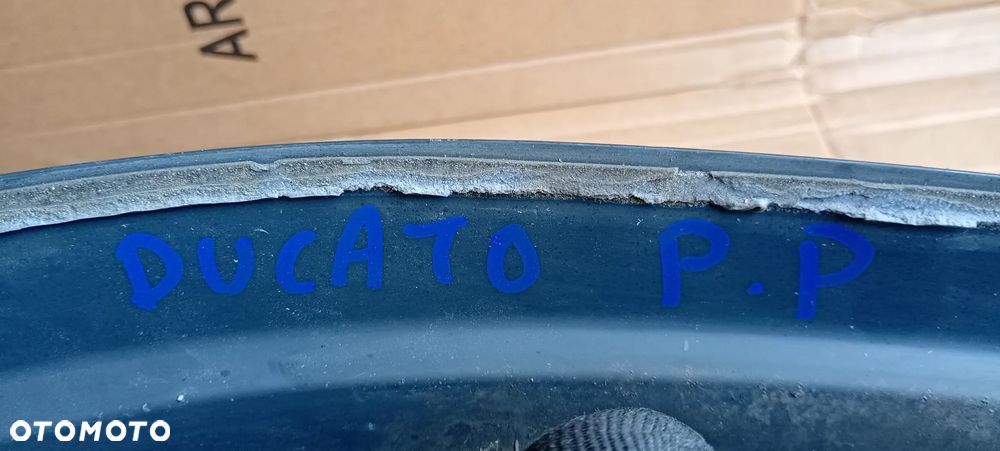 Nakładka listwa błotnika prawy przód Fiat Ducato III 1307938070 - 8