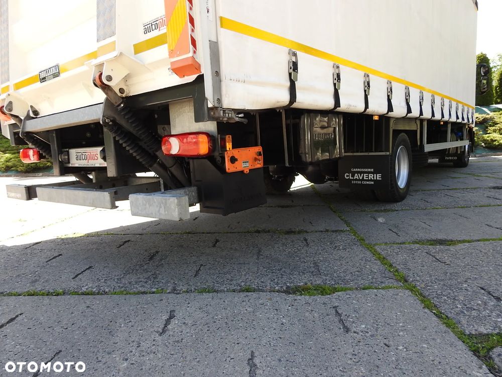 Iveco EUROCARGO 120 - 220 PLANDEKA WINDA 20 PALET AUTOMAT KLIMATYZACJA LEDY PNEUMATYKA BLIŻNIACZE KOŁA 220KM [ 3955 ] - 26
