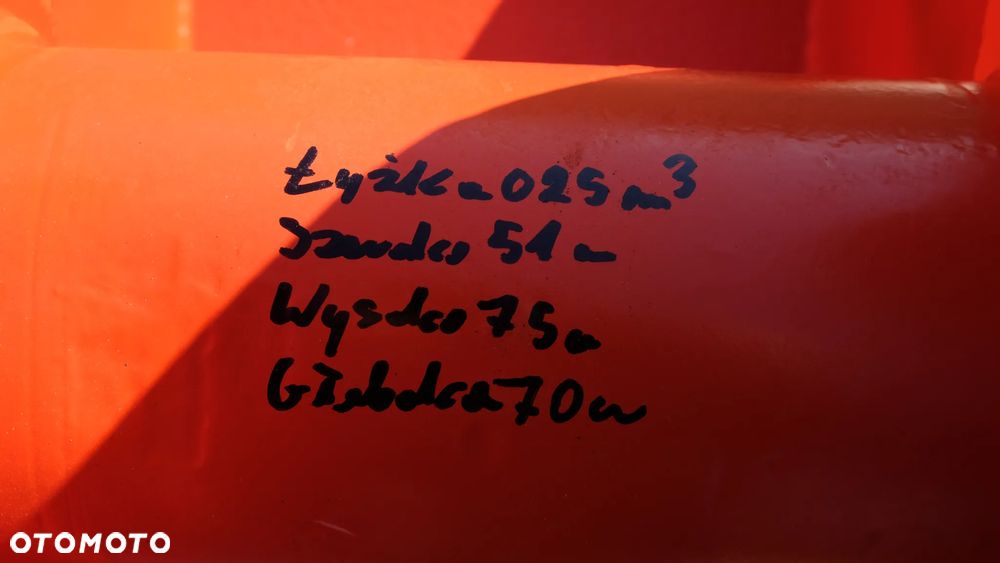 łyżka do kopania CAT   025m3 - 3