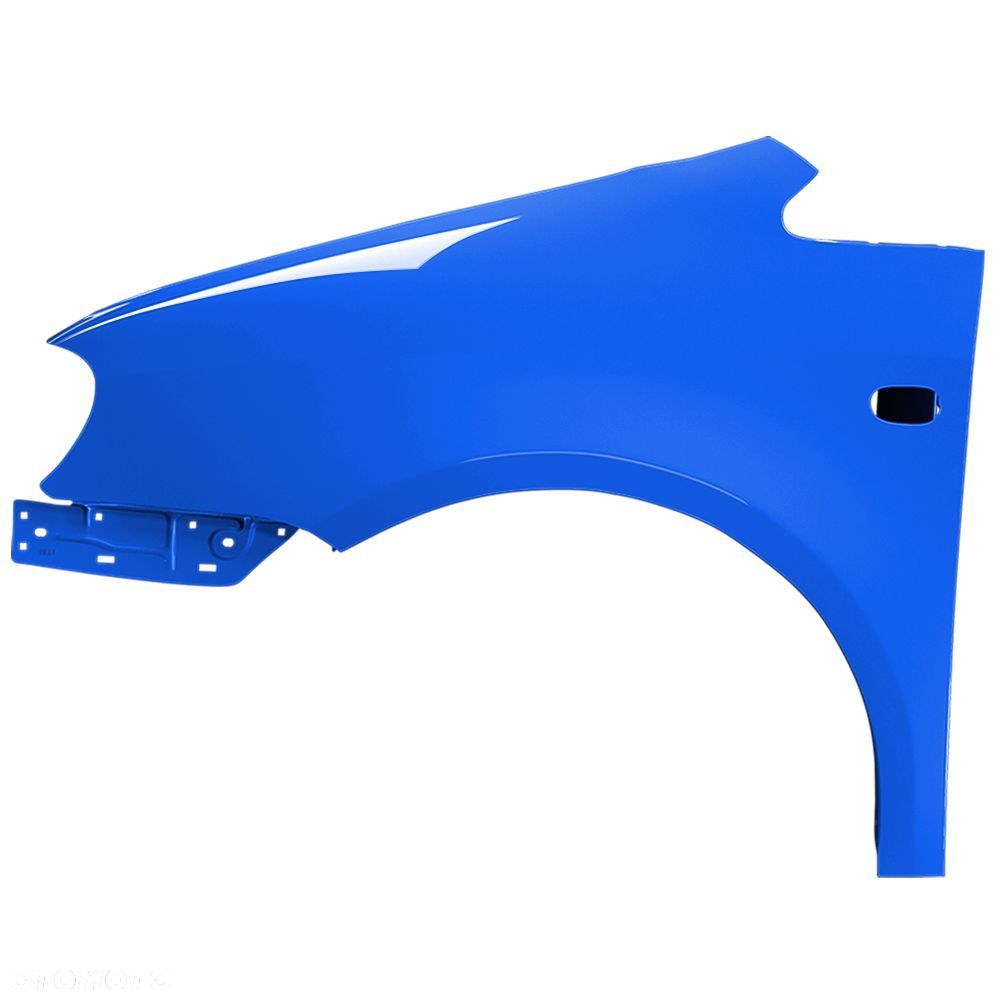 BLU Błotnik VW CADDY III 3 2K LA5C lewy przód niebieski 2004-2010 ocynk SurfBlau - 2