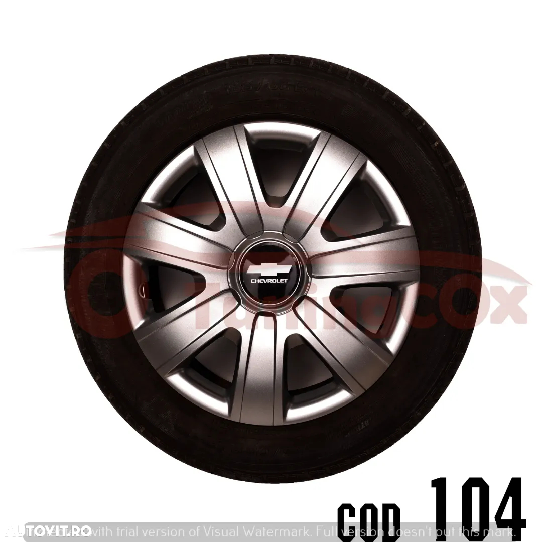 Capace roti CHEVROLET r13  la set de 4 buc,Capace janata aliaj - 4