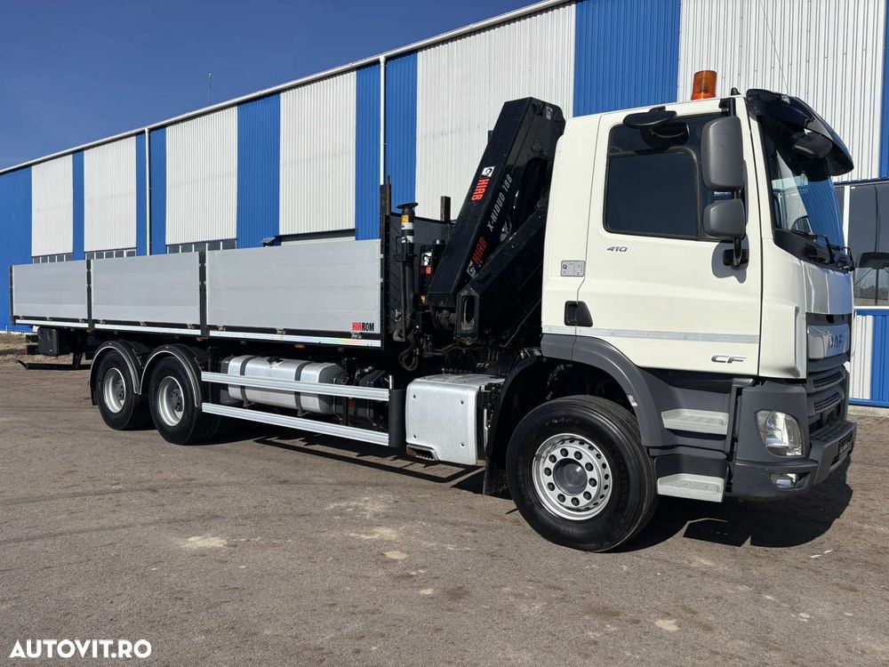 DAF CF 410, Macara HIAB X-HIDUO 188, 6x4, 2022