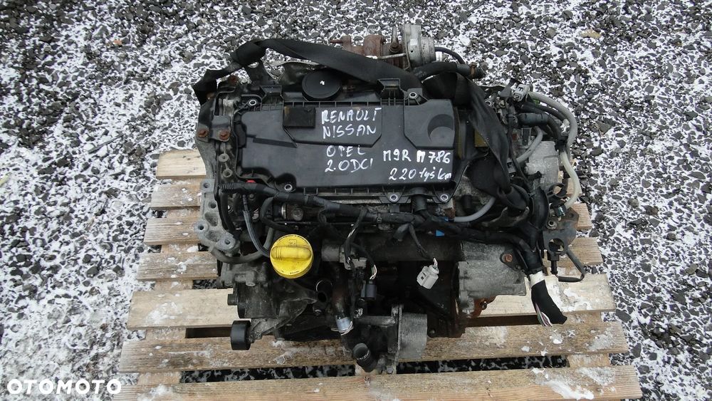 TRAFIC II VIVARO PRIMASTAR SILNIK KOMPLETNY 2.0DCI M9RM786220tyś km EUROPA - 4