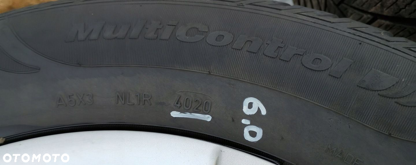 KOŁA ALUFELGI RC DESIGN OPONY 4,0-6,0 CITROEN C5 III X7 5x108 225/60R16 16 - 14