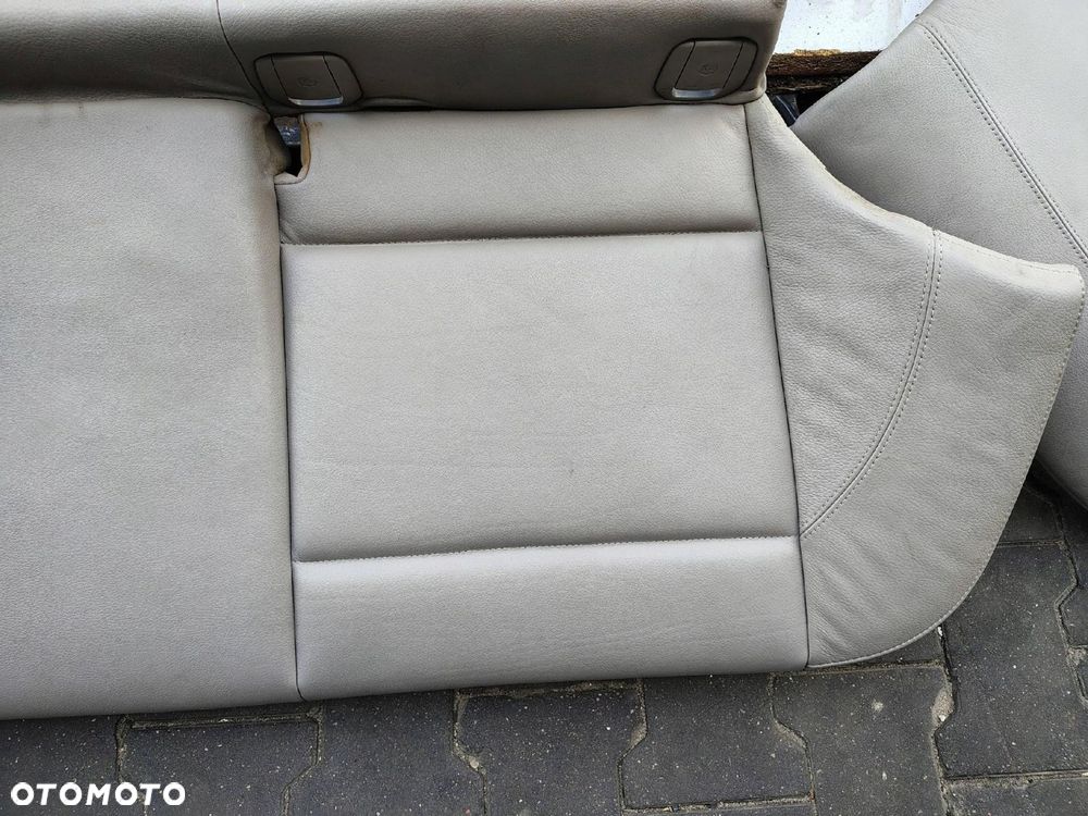 FOTEL FOTELE KANAPA BOCZKI SKÓRA KOMPLET BMW SERIA 1 I E87 FL LIFT - 3