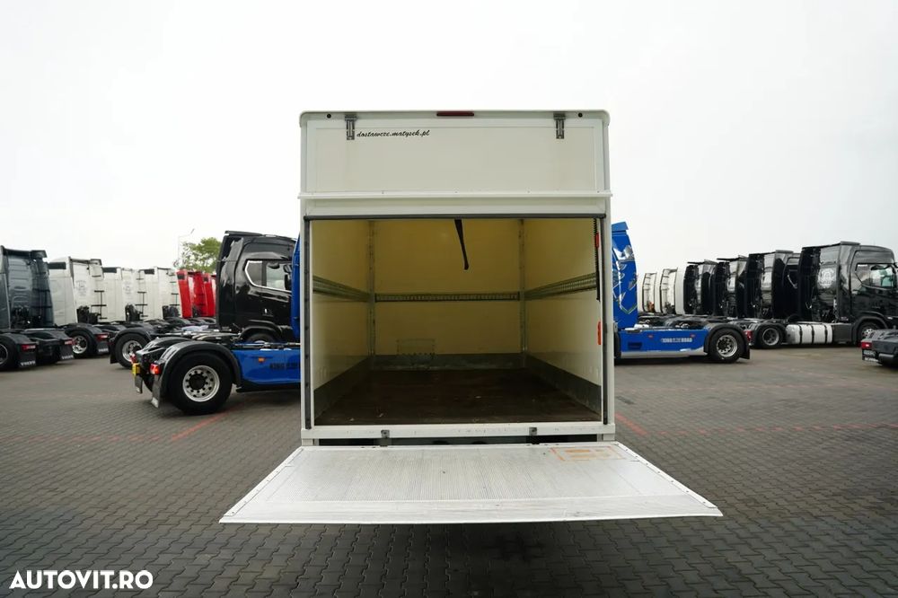 Renault MASTER / CONTAINER 4,2 m / 750 KG DHOLLANDIA LIFT / TWIN / MANUAL / IMPORTAT / EURO 6 - 21