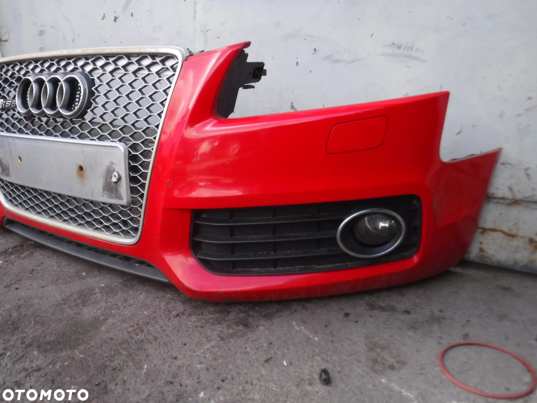 Audi A5 8T S5 RS5 Cabrio Coupe zderzak przod grill atrapa LZ3M S line sline pod xenon - 9