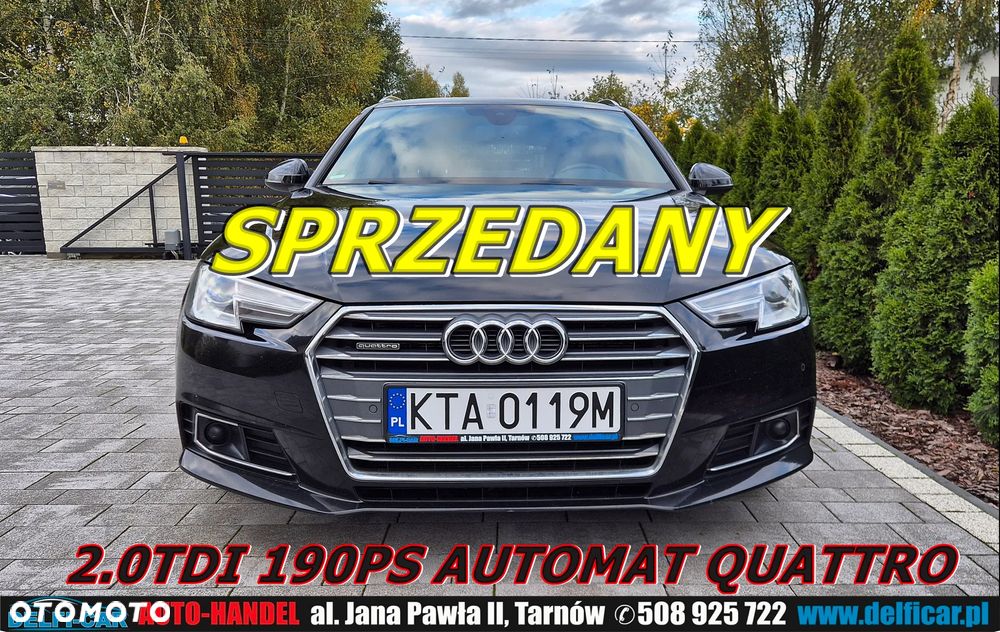 Audi A4 Avant 2.0 TDI DPF clean diesel quattro S tronic S line Sportpaket - 1