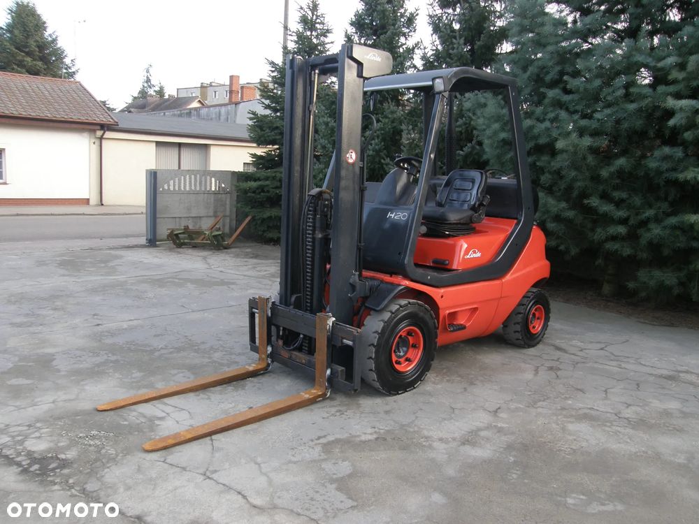 Linde H20T-02 1995 wolny skok przesuw z Niemiec - 5