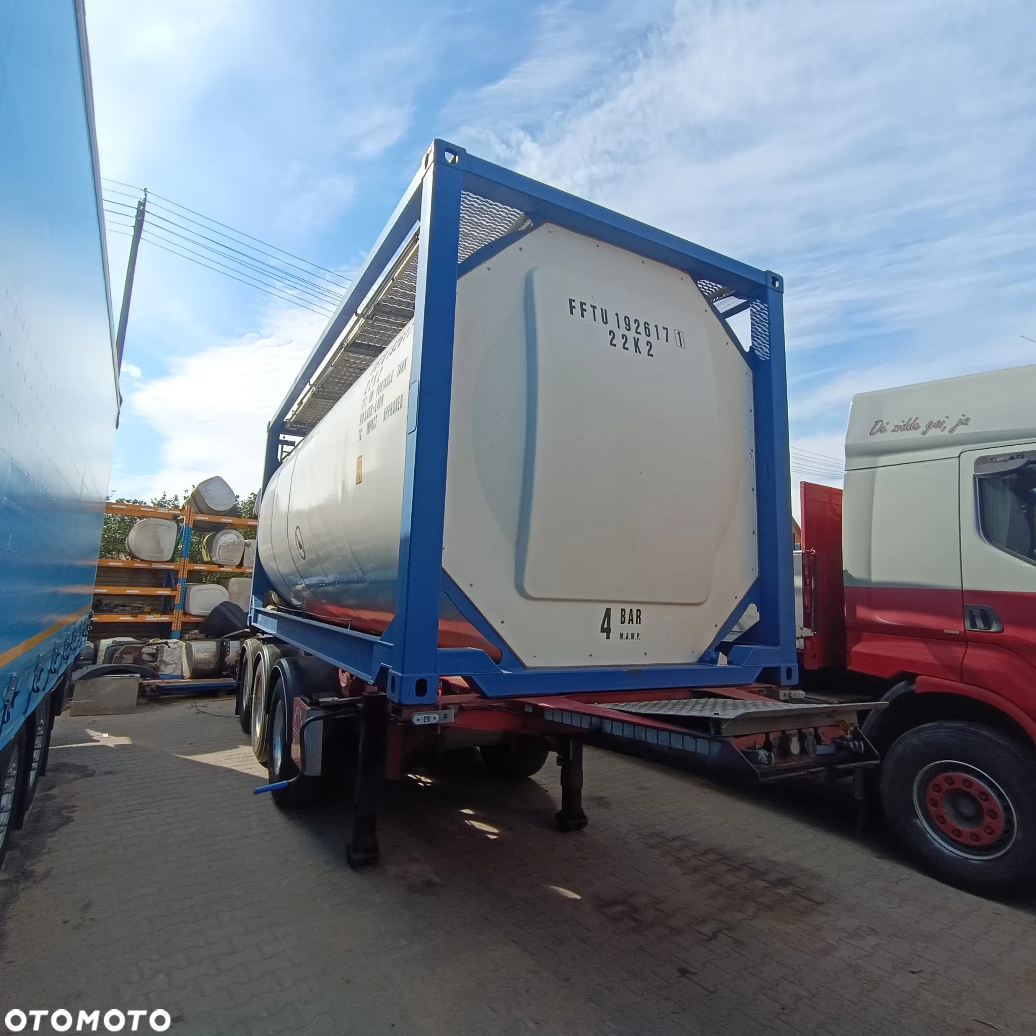 Van Hool 3-assige Tank kontener 26000 l Webasto L4BN - 6