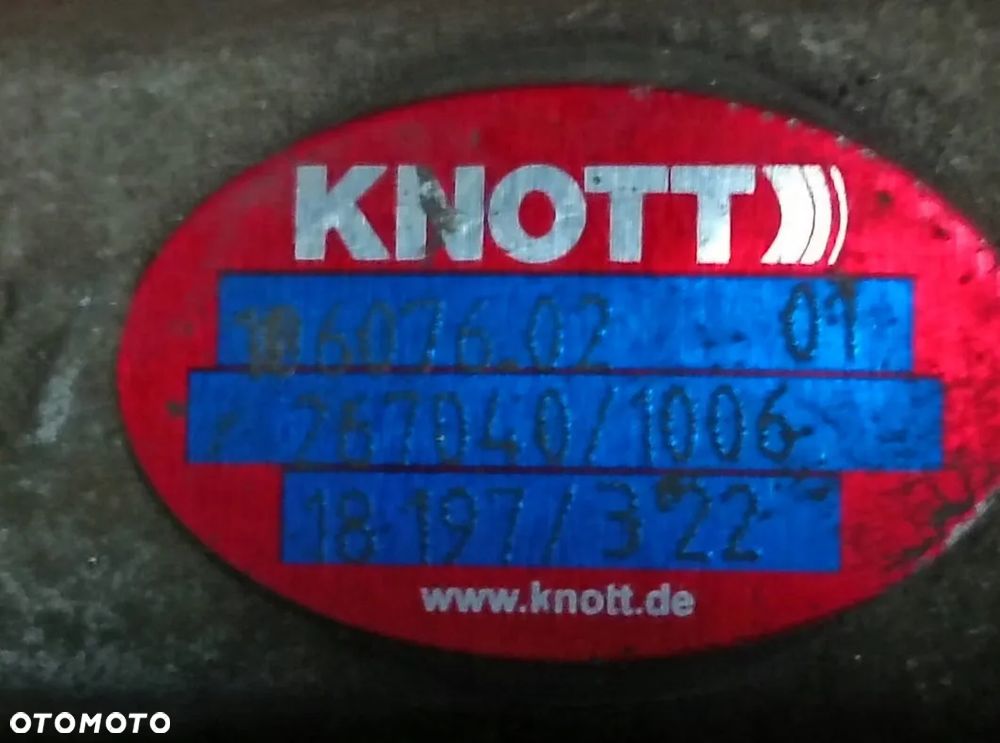 Zacisk hamulcowy SCHMIDT SWINGO CS256 1428402 do przyczepy Knott - 2