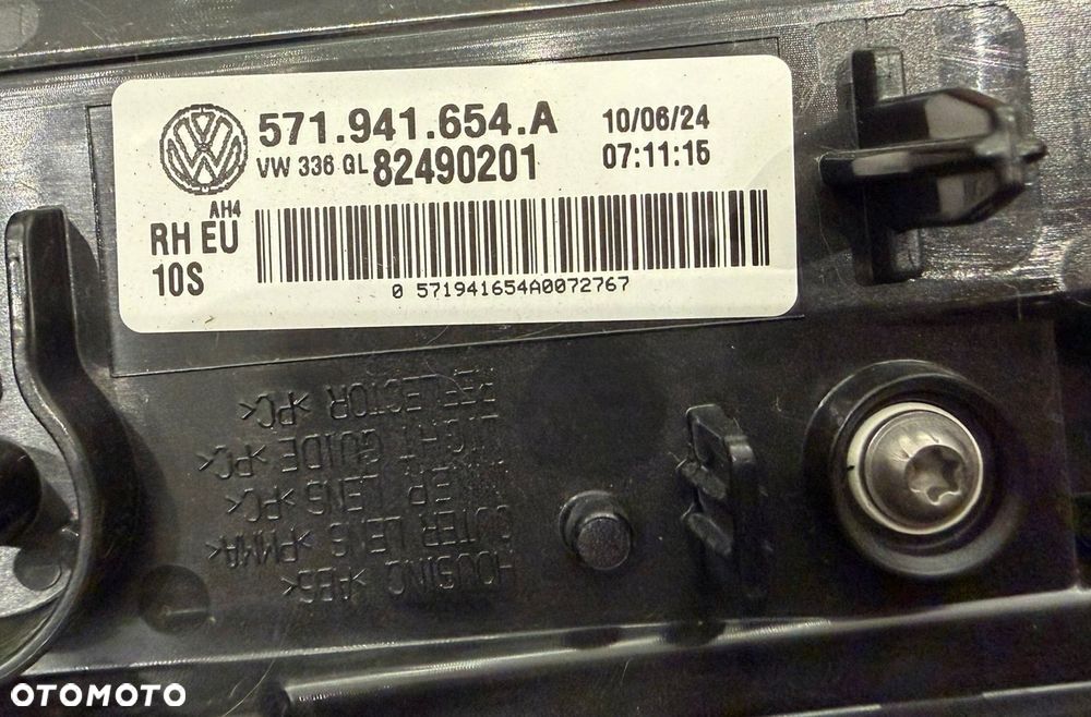prawa lampa led do jazdy dziennej drl vw tiguan iii 571941654a - 4