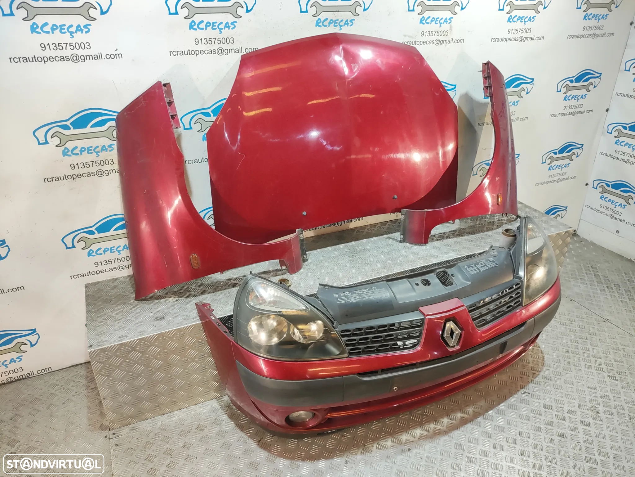 Frente Completa Renault Clio mk2 Facelift Fase 2 2001 a 2003 - 22