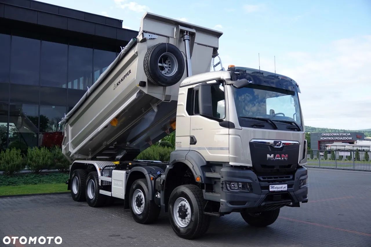 MAN TGS 41.480 / 8X6 / WYWROTKA TYLNOZSYPOWA  / BORDMATIC / KH KIPPER / AUTOMAT / FABRYCZNIE NOWY / 2025 / - 1