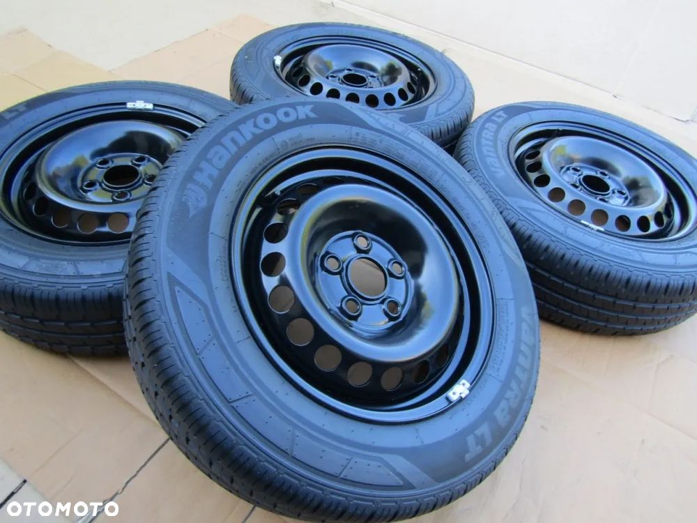 4x NOWE Felgi Koła 16 VW T5 Amaroc Caravelle Multivan + Opony 205/65 16 C / 23r - 9