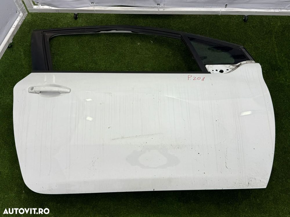 USA PORTIERA DREAPTA PEUGEOT 208 2015 1.0 BENZINA COD OEM 9805822480 / HATCHBACK 3 USI 2012-2019 - 6