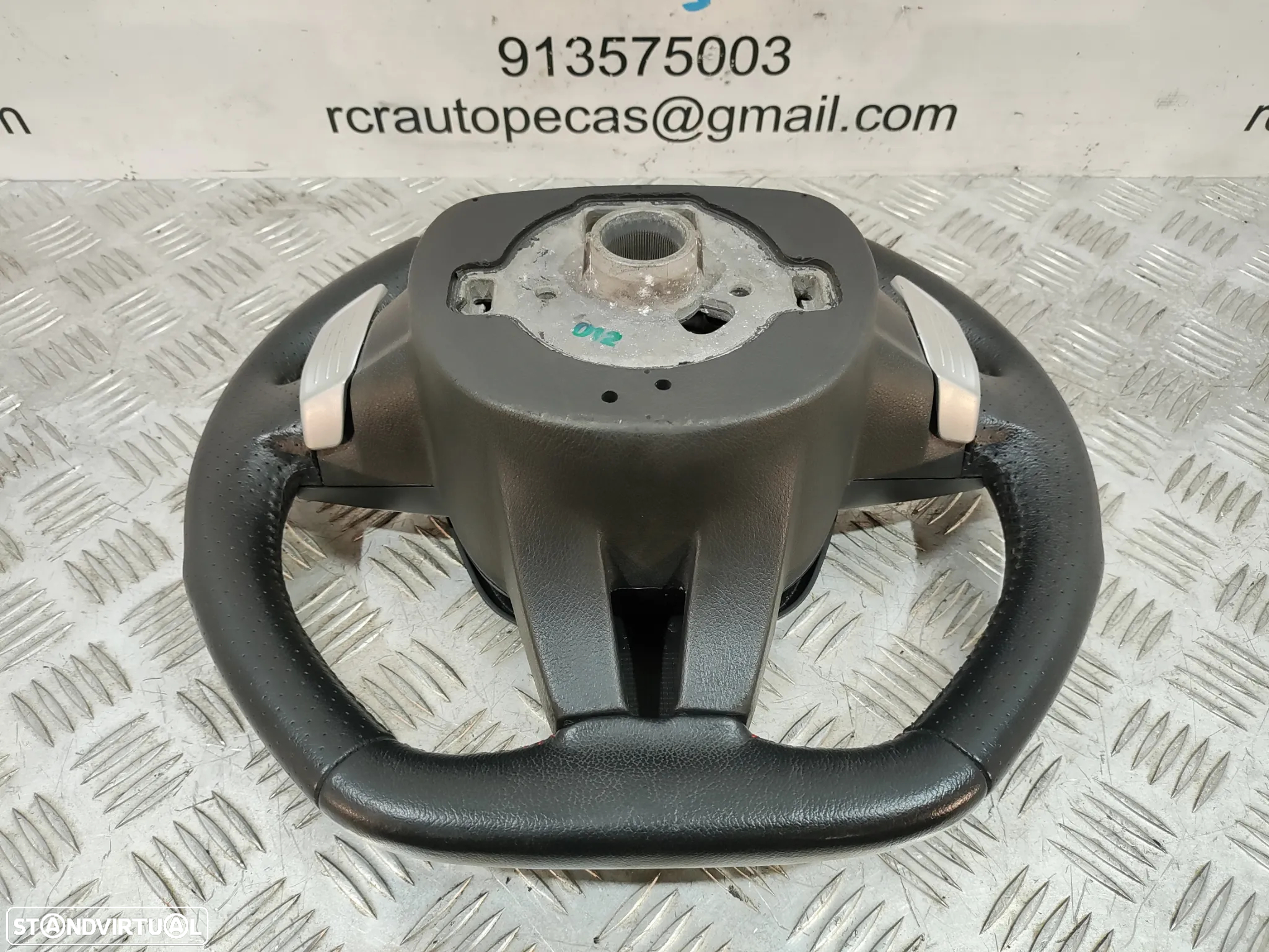 VOLANTE GUIADOR COMPLETO FLAT BOTTOM SEAT IBIZA IV 4 MK4 6J FR 6J0419091 PELE PERFURADA PATILHAS AIRBAG - 12