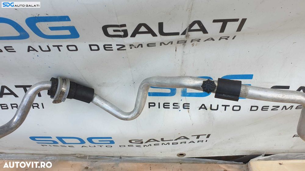 Furtun Conducta Compresor Radiator AC Aer Conditionat Clima Audi A3 8P 2.0 TDI BMM 2004 - 2013 Cod 1K0820743CD [D0905] - 5