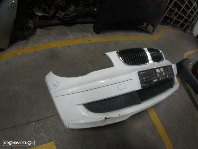 Parachoques Pc1403 BMW SERIE 1 (E81) 2007 120D 177CV 3P Branco FRT DANIFICADO - 3