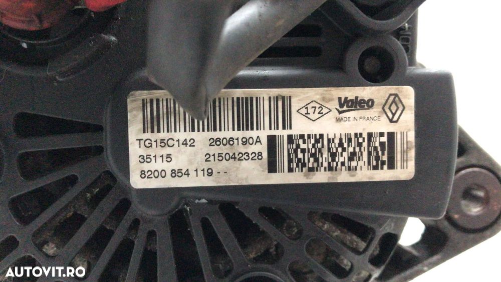 Alternator Renault Master 3, opel movano 2.3 2012 M9T 8200854119 - 2