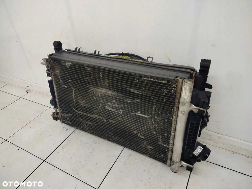 OPEL ASTRA J LIFT 12R- KOMPLET CHŁODNIC WENTYLATOR 1.6 CDTI - 4