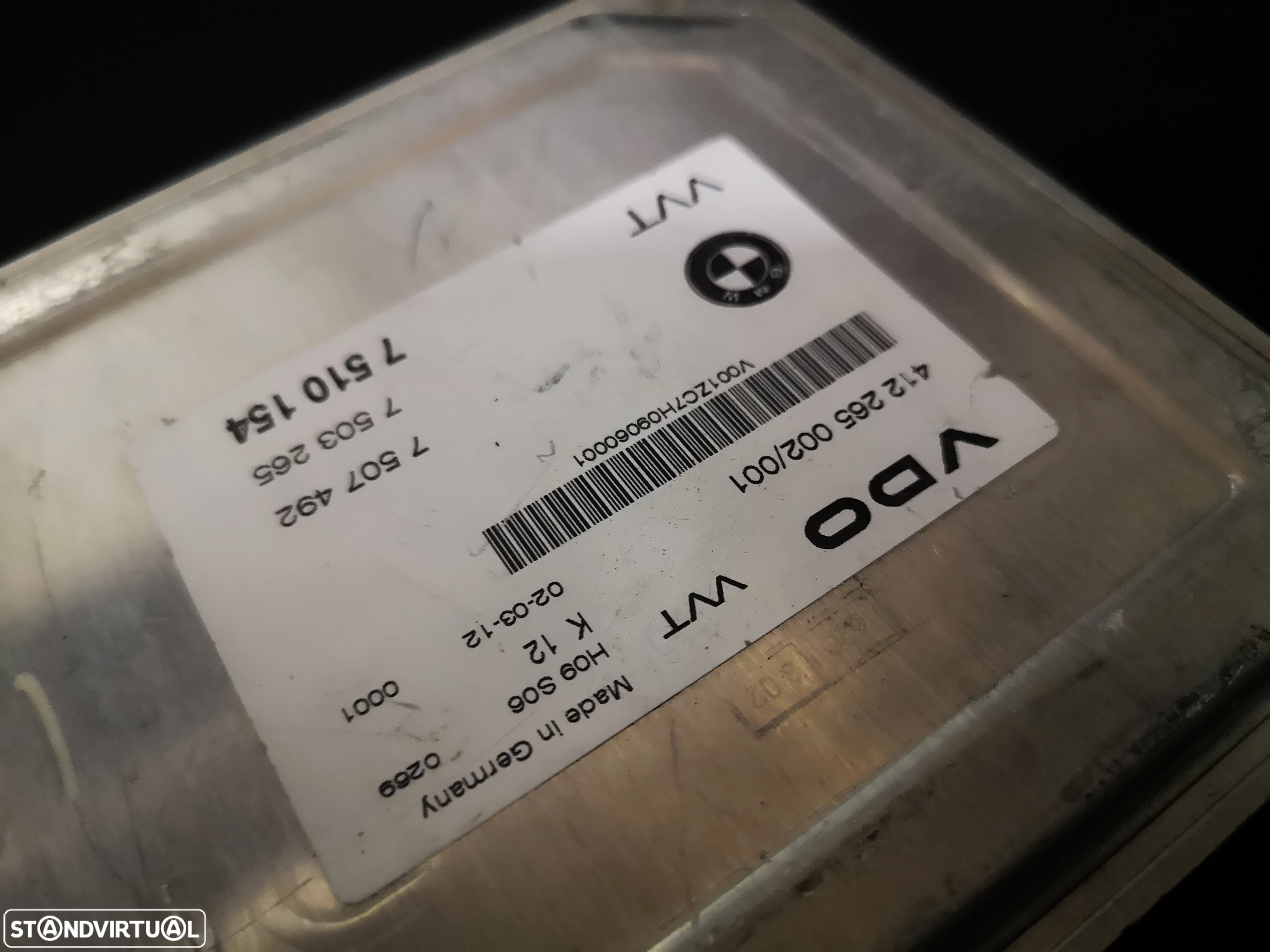Centralina valvetronic VVT BMW 2001-2005 (2x no estoque) - 2
