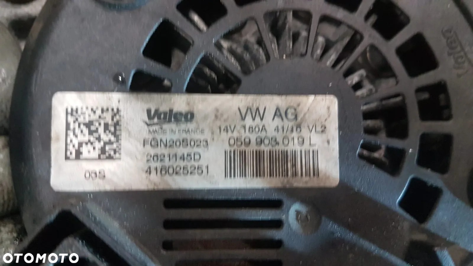 ALTERNATOR AUDI A6 A7 3.0 TDI 059903019L - 4