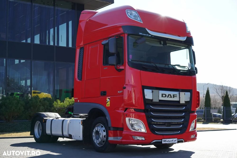 DAF XF 480 / PLATĂ JOSĂ / MEGA / LOC AL CINCILEA REGLABIL / 2021 / SSC / - 1