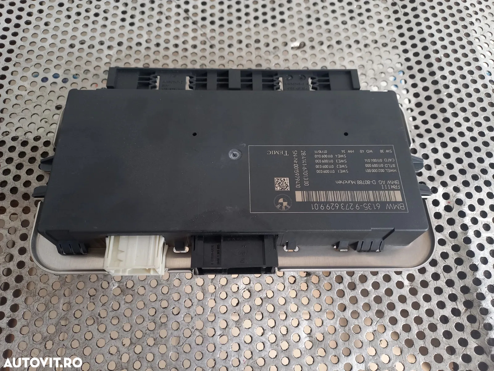 Calculator Modul Lumini FRM 3 III Bmw Seria 7 F01 F02 F03 F04 F10 F11 F07 Cod  Dezmembrez Bmw Seria - 3