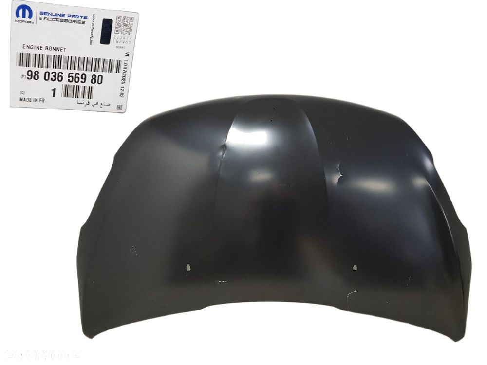 FABRYCZNIE NOWA ORYGINALNA MASKA POKRYWA SILNIKA PEUGEOT 208 I 1 12-19 9803656980