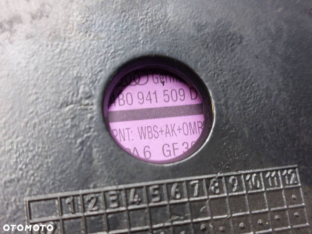 UCHWYT NA KUBEK CUPHOLDER + PRZEŁĄCZNIK AWARYJNYCH AUDI A6 C5 4B0941509D - 4